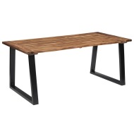 vidaXL Jedálenský stôl, akáciový masív 180x90 cm - cena, porovnanie
