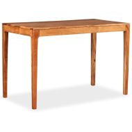 vidaXL Jedálenský stôl, drevený masív 118x60x76 cm - cena, porovnanie