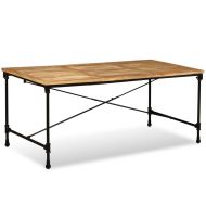 vidaXL Jedálenský stôl, masívne mangovníkové drevo, 180 cm - cena, porovnanie