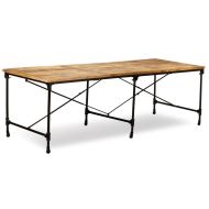 vidaXL Jedálenský stôl, masívne mangovníkové drevo, 240 cm - cena, porovnanie