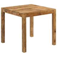 vidaXL Jedálenský stôl masívne mangovníkové drevo 82x80x76 cm - cena, porovnanie