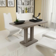 vidaXL Jedálenský stôl, MDF, dekor dub - cena, porovnanie
