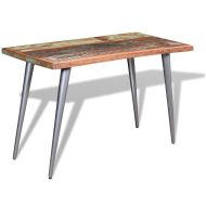 vidaXL Jedálenský stôl, recyklovaný masív 120x60x76 cm - cena, porovnanie