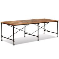 vidaXL Jedálenský stôl, recyklovaný masív 240 cm - cena, porovnanie