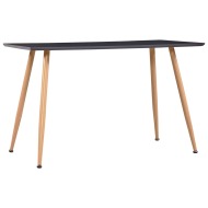 vidaXL Jedálenský stôl, sivo dubový 120x60x74 cm, MDF - cena, porovnanie