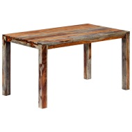 vidaXL Jedálenský stôl sivý 140x70x76 cm masívne sheeshamové drevo - cena, porovnanie
