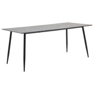 vidaXL Jedálenský stôl, sivý 180x90x75 cm, MDF - cena, porovnanie