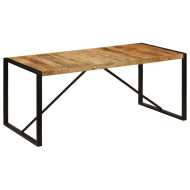 vidaXL Jedálenský stôl, surový mangový masív 180 cm - cena, porovnanie