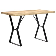 vidaXL Jedálenský stôl z mangového dreva 120x60x76 cm - cena, porovnanie