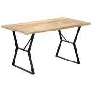vidaXL Jedálenský stôl z mangového dreva 140x80x76 cm - cena, porovnanie