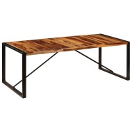 vidaXL Jedálenský stôl zo sheeshamového dreva 220x100x75 cm - cena, porovnanie