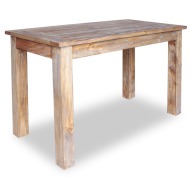 vidaXL Jedálenský stôl z recyklovaného dreva, 120x60x77 cm - cena, porovnanie
