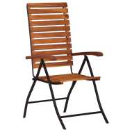 vidaXL Sklápacie záhradné stoličky z akáciového dreva 2 ks - cena, porovnanie