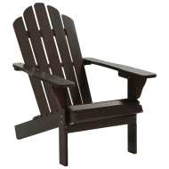 vidaXL Záhradná stolička hnedá drevená - cena, porovnanie