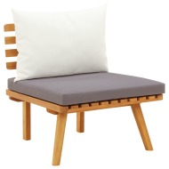 vidaXL Záhradná stolička s vankúšmi akáciový masív - cena, porovnanie