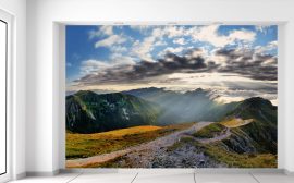 Gario Fototapeta Krásna horská panoráma 200 x 135 cm