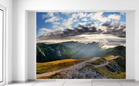 Gario Fototapeta Krásna horská panoráma 200 x 150 cm