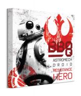 Art Group  Obraz na plátne Star Wars The Last Jedi (BB-8 Resistance Hero) 40x40cm - cena, porovnanie