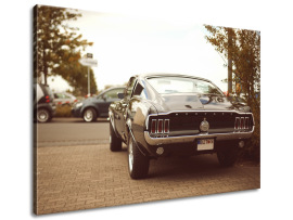 Gario Obraz na plátne Ford Mustang - 55laney69 100 x 70 cm