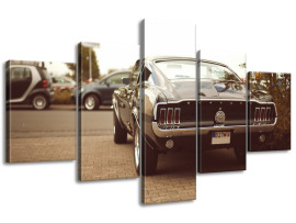 Gario Obraz na plátne Ford Mustang - 55laney69 125 x 70 cm