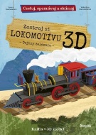 Zostroj si 3D lokomotívu - kniha + 3D model - cena, porovnanie