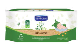 Septona Eco life detské vlhké utierky 60ks