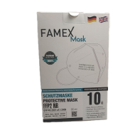 Famex Ochranný respirátor FFP2, 5 vrstvový 10ks - cena, porovnanie