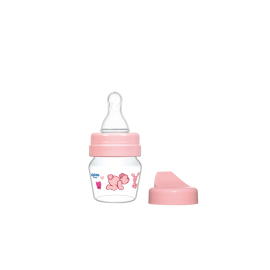Wee Baby Fľaša kojenecká - cvičná, guľatý cumeľ normál 30ml