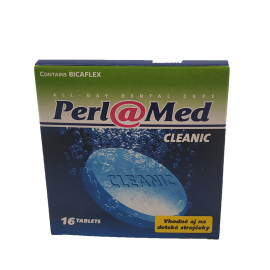 Perl a Med CLEANIC čistiace tablety na protézy 16ks