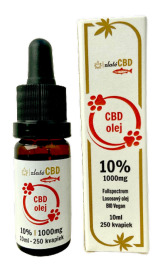 Zlatécbd Lososový CBD olej 10% pre zvieratá 10ml