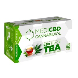 Medicbd Čierny čaj s CBD 20ks