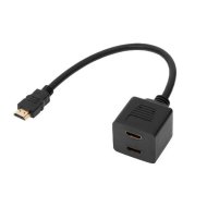 Cabletech Adaptér 1 HDMI na 2 HDMI ZLA0791 - cena, porovnanie