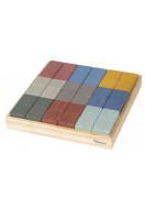 Kindsgut Dřevěné kostky barevné - cena, porovnanie