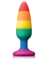 NS Novelties Pleasure Plug Rainbow Medium - cena, porovnanie