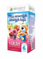 Megafyt Mix ovocných detských čajov 4 druhy 20x2g - cena, porovnanie