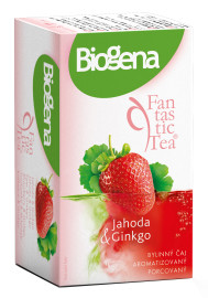 Biogena Fantastic Tea Jahoda & Ginkgo 20x2g