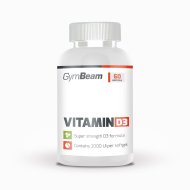 Gymbeam Vitamin D3 2000 IU 60tbl - cena, porovnanie