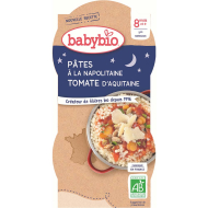 Babybio Večerné menu Neapolské cestoviny 2x200g - cena, porovnanie