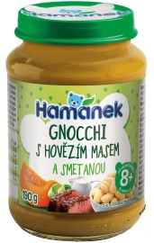 Hame Hamánek Gnocchi s hovädzím mäsom v smotanovej omáčke 190g