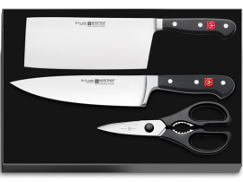 Wüsthof CLASSIC Sada 2 nožov + kuchynské nožničky 9285