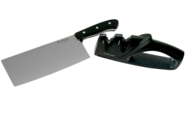 Wüsthof GOURMET Sada Čínsky kuchársky nôž + Brúska