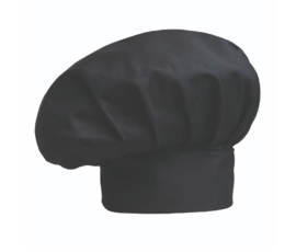 Egochef Vysoká kuchárska čiapka - čierna