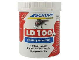 Schopf LD100A 250g - Práškový koncentrát na hubenie múch