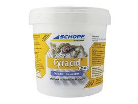 Schopf CYRACID 2.0 1kg Granulovaný koncentrát na hubenie muších lariev