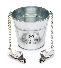 Master Series Slave Bucket Labia and Nipple Clamps
