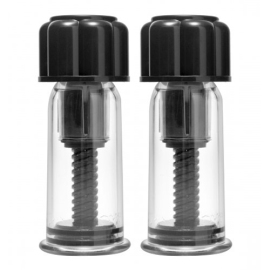 Master Series Black Maxxx Powerful Twist Nipple Suckers