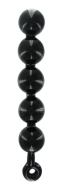 Master Series Black Baller Anal Beads - cena, porovnanie