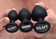 Master Series Dirty Words Anal Plug Set - cena, porovnanie