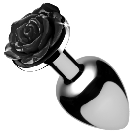 Booty Sparks Black Rose Butt Plug Large