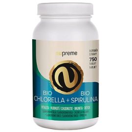 Nupreme BIO Chlorella + Spirulina 750tbl